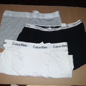 Calvin Klein 3 pair Underwear Bundle Boxer brief's  Size Meduim